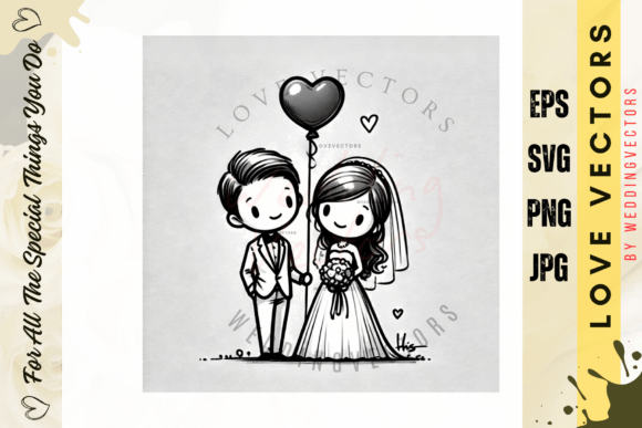 Elegant Wedding Vectors: C3178 for Timeless Designs