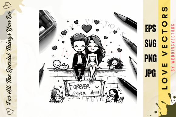 Elevate Your Designs with Premium Wedding Vectors