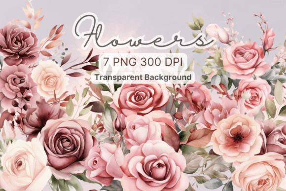 Floral Wedding Invitation Design Element for Elegant Events